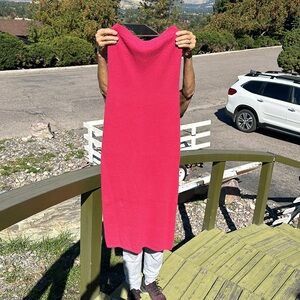 Free People - hot pink, stretchy, tube top dress